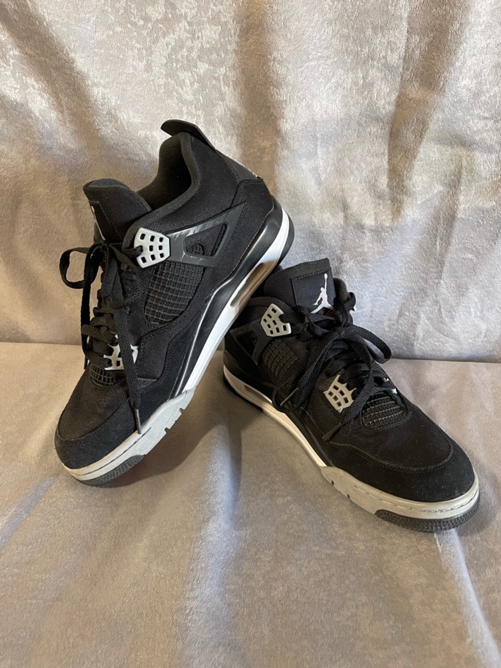Jordan Black and White Men's Sneakers